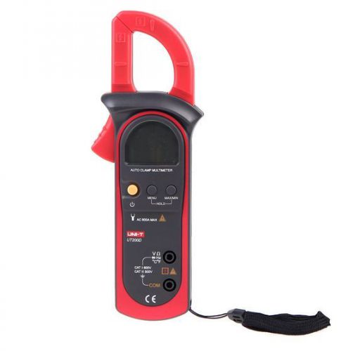 UNI-T UT200D Digital Clamp Meter 600V / 600A Frequency Temperature Resistance