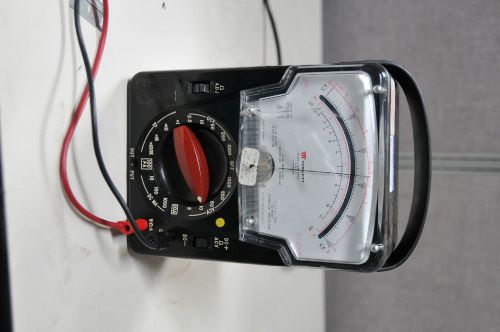 Simpson electric model 260 volt-ohm-amp meter good for 5,000 vac dc for sale