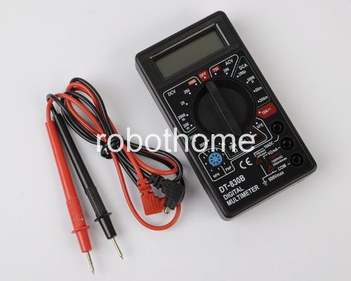 Lcd digital voltmeter ohm volt ohmmeter ammeter multimeter handheld tester for sale