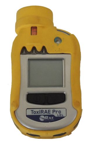 Rae ToxiRAE Pro LEL Wireless Combustible &amp; Vapor Gas Monitor PGM-1820 / Warranty