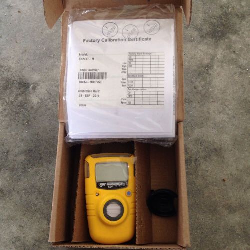 Bw gas alert clip extreme gas monitor o2 oxygen ga24xt-x 24 month for sale