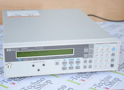 HP E4916A Crystal Impedance / LCR Meter Offer!!! Agilent