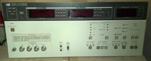 Front Panel for  HP 4276A Multi-Frequency LCZ  Meter