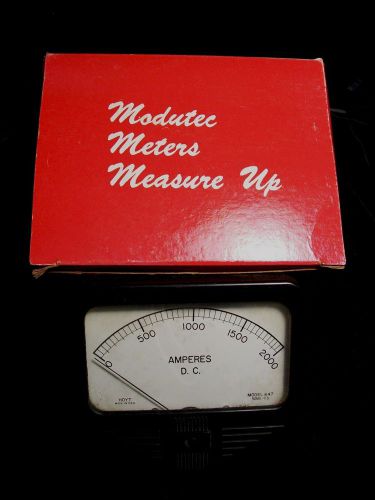 30 volt DC Panel meter, made by Modutec for Rapid Power