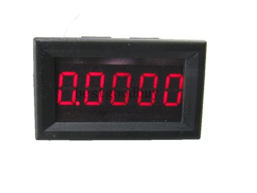 5 digit dc 0-3.0000a digital ammeter red led amp meter ampere panel meter gauge for sale