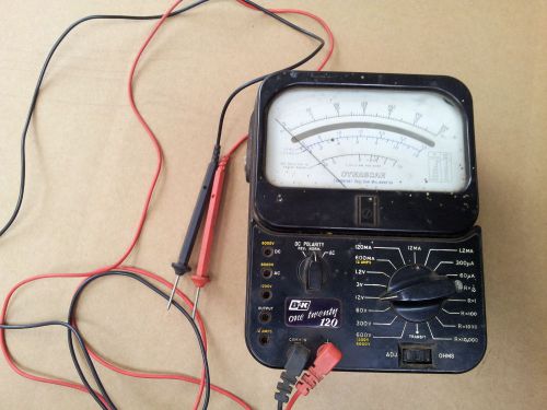 Vintage Dynascan 120 B&amp;K Laboratory Voltage Ohm Milliammeter