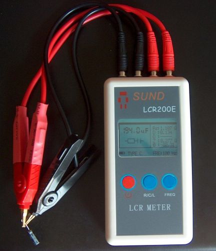 Mini handheld  lcr capacitor esr meter resistance capacitance inductance meter for sale