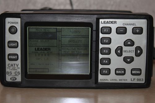 Leader LF983 Signal Level Meter