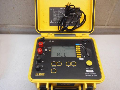 Aemc 6240 micro-ohmmeter for sale