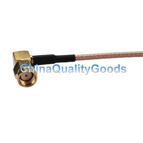 Good quality cable for rp-sma male right angle to rp-sma female cable rg316 30cm for sale