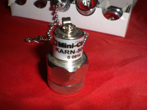 Karn-50CH+  N Termination Mini-Circuits 0 MHz - 8000 MHz 50 ohm RF/MICROWAVE TER