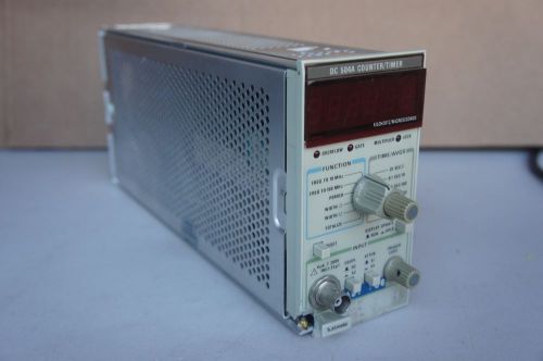 Tektronix DC504A 6-Digit DC-100MHz Digital Counter/Timer Module Plug In