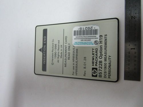 HP MEMORY CARD 85722B DCS1900 PCMCIA BYTES SRAM  BIN#B2-C-73