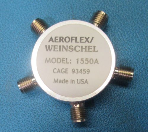 Weinschel Aeroflex 1550A 4-Way Power Divider, 3 GHz