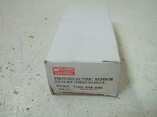 WARNER ELECTRIC 7105-448-046 PHOTOELECTRIC SENSOR *NEW IN A BOX*