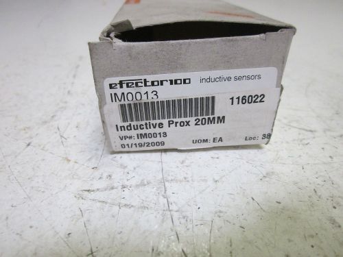 IFM ELECTRONIC IM0013 INDUCTIVE SENSOR IME2020-FB0A/NPT 250V *NEW IN A BOX*