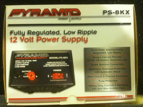 Pyramid PS-8KX 12 volt Regulated Power Supply