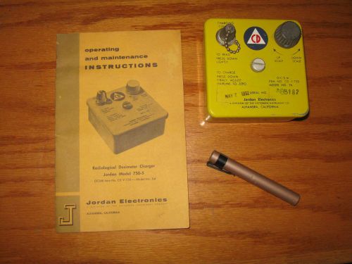 dosimeter and  charger with manuals