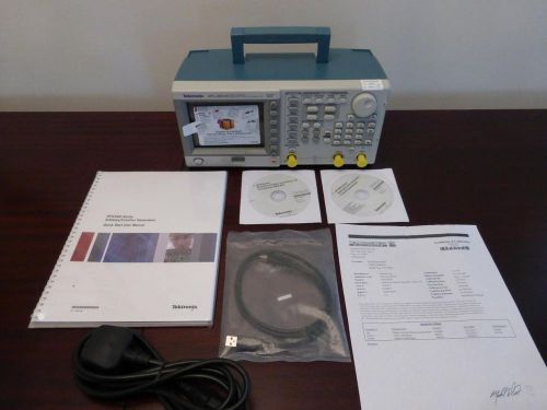 Brand new tektronix afg3021b 25 mhz arbitrary / function generator - calibrated for sale