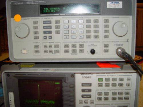 Hp/ agilent model 8648b 9kc- 2ghz rf signal generator w/ieee for sale