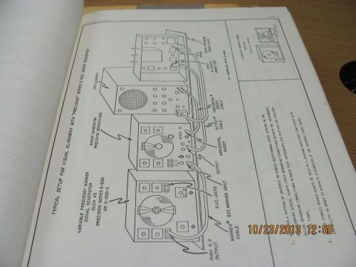 COLLINS RADIO MANUAL E-400: Sweep Generator - Instruction w/schematic, # 19030