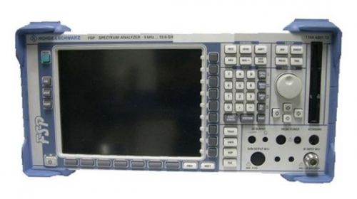 Rohde &amp; Schwarz FSP-13 RF Spectrum Analyzer 9KHz to 13.6GHz Opt K72,K74,K82,K84