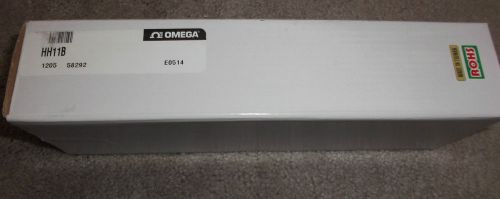 Omega hh11b digital thermometer, single input for sale