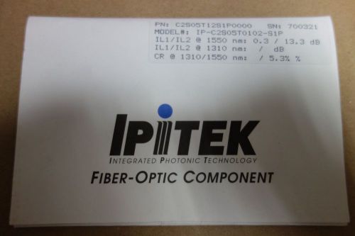 450pcs/lot IPITEK 1x2 1550nm Coupler Ratio 5/95 IP-C2S05T0102-S1P