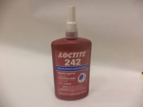 1-8.45 OZ LOCTITE THREAD LOCKER 242 PART NUMBER 24241 NEW FREE SHIPPING