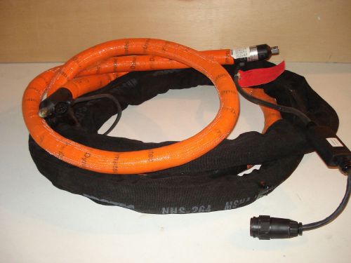 Itw dynatec 10108-gm gemini 240v hot melt heated hose 24&#039; assembly for sale