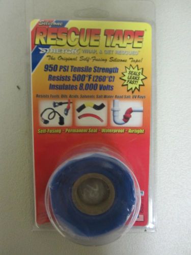 NEW! RESCUE TAPE Silicone Tape 1&#034; x 12&#039;  BLUE FREE SHIPPING!!