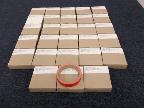 28 rolls pressure sensitive adhesive label laboratory marking tape red 3/4 new for sale