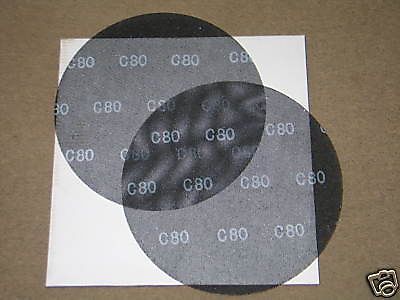 17&#034; 80 Grit Floor Sanding Screens, Case of 10 Virginia Abrasives Discs