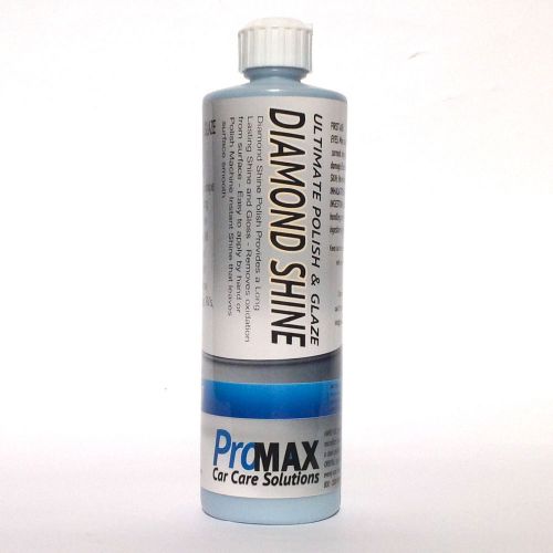 16 oz . Ultimate Detailing Polish &amp; Glaze (Diamond Shine)  - Promax Car Care Sol
