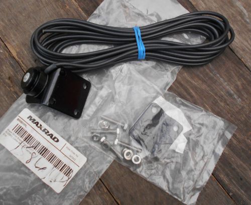 New pctel maxrad bmbmpl mini uhf mirror mount antenna kit - black 17ft motorola for sale