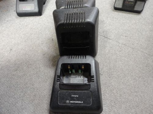 Lot of 8 motorola battery charger ntn1174a for sale