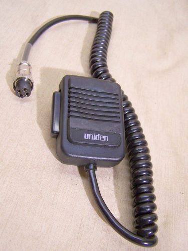 Uniden 4-Pin 1000 Ohms Electret Condenser Mic for Mobile 2-Way Radios