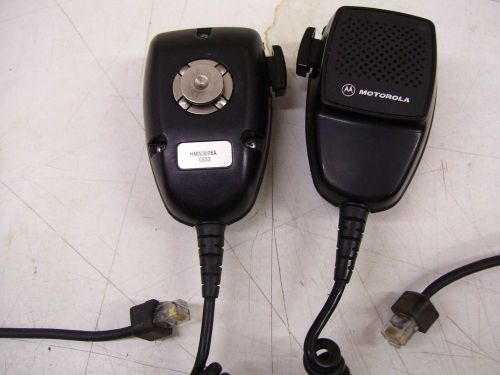1- MOTOROLA HAND MIC HMN3008A UNTESTED IN GOOD CONDX NEEDS CLEANING