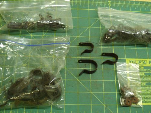 Electrical wire &amp; cable clamps nylon 1/2 wide various sizes #4020a for sale