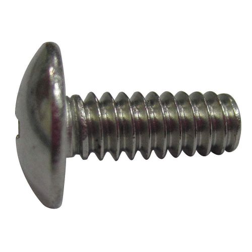 Machine screw mach scr, truss, ss, 10-32x1/2l, pk100 stainless b1214 for sale
