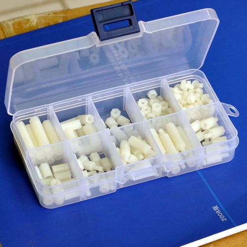 Nylon m3 hex spacer/ screw/ nut assorted kit, standoff. sku111003 for sale