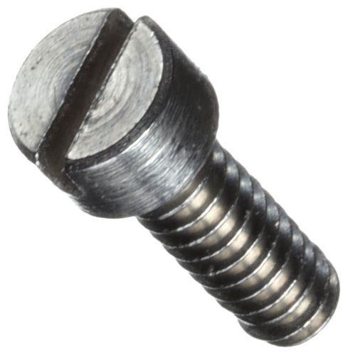 Precision Stainless Steel 303 Machine Screw, Pan Head, Slotted Drive, NAS