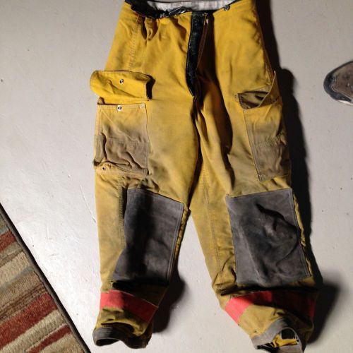 #7 BodyGuard Turnout Pants Fireman Firefighter Bunker Pants Size L29 Oilfield