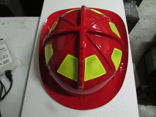Cairns 1010 Helmet Shell  Red Turnout Bunker Fire Gear