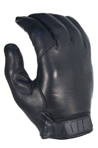Hwi kld100 kevlar lined leather duty gloves, black size large for sale