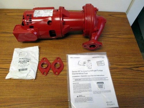 New bell &amp; gossett series 60 1/4 hp cast iron centrifugal pump for sale