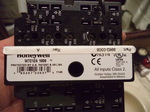 Honeywell 9962-0308 Economizer Logic Controller W7212A 1009 for CO2, Enthalpy