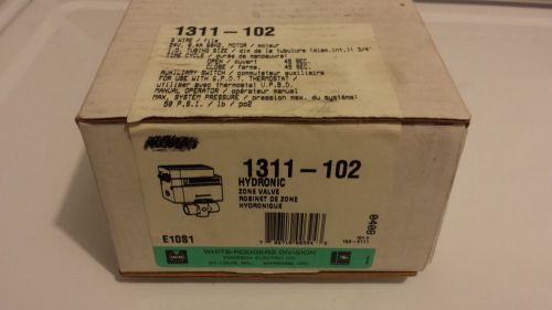 White-rodgers 1311-102 3/4&#034; 3-wire hydronic zone valve brand new free shipping! for sale