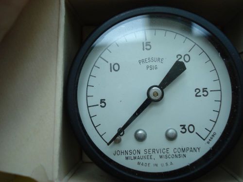 2 NEW Johnson Service Co. PSIG PRESSURE GAUGE  #49-11424     Code G-201-11