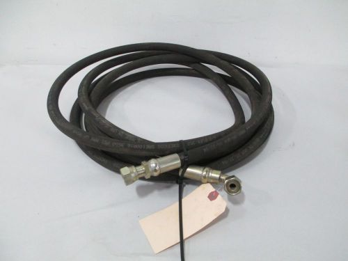 NEW PARKER FX08 20FT 3/8IN ID 3/4IN FITTING 3500PSI HYDRAULIC HOSE D263205
